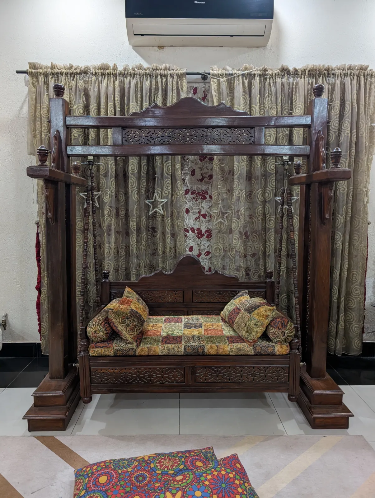 Wooden Jhula (Swing)
