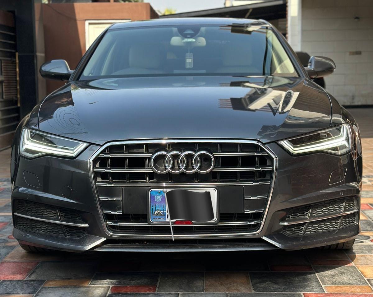 2017 Audi A6 S Line with Night Vision
