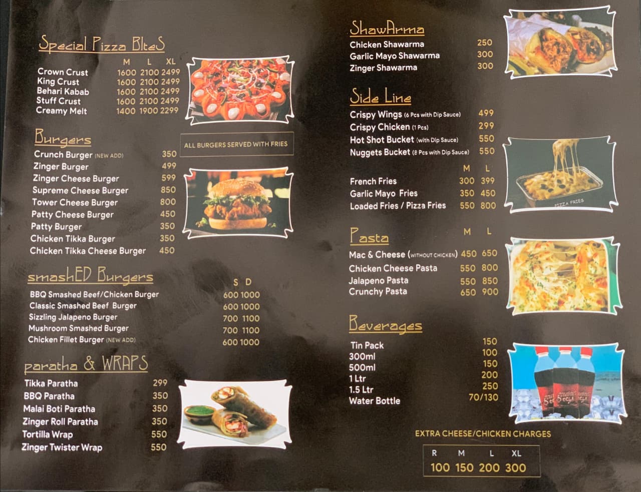 Fajita Special Pizza – XL