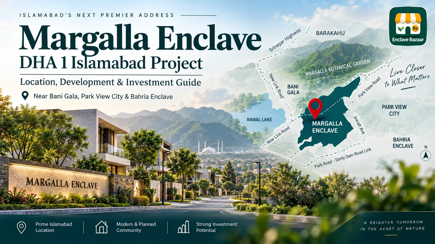 Margalla Enclave Islamabad – Complete 2026 Guide to the CDA & DHA Joint Venture