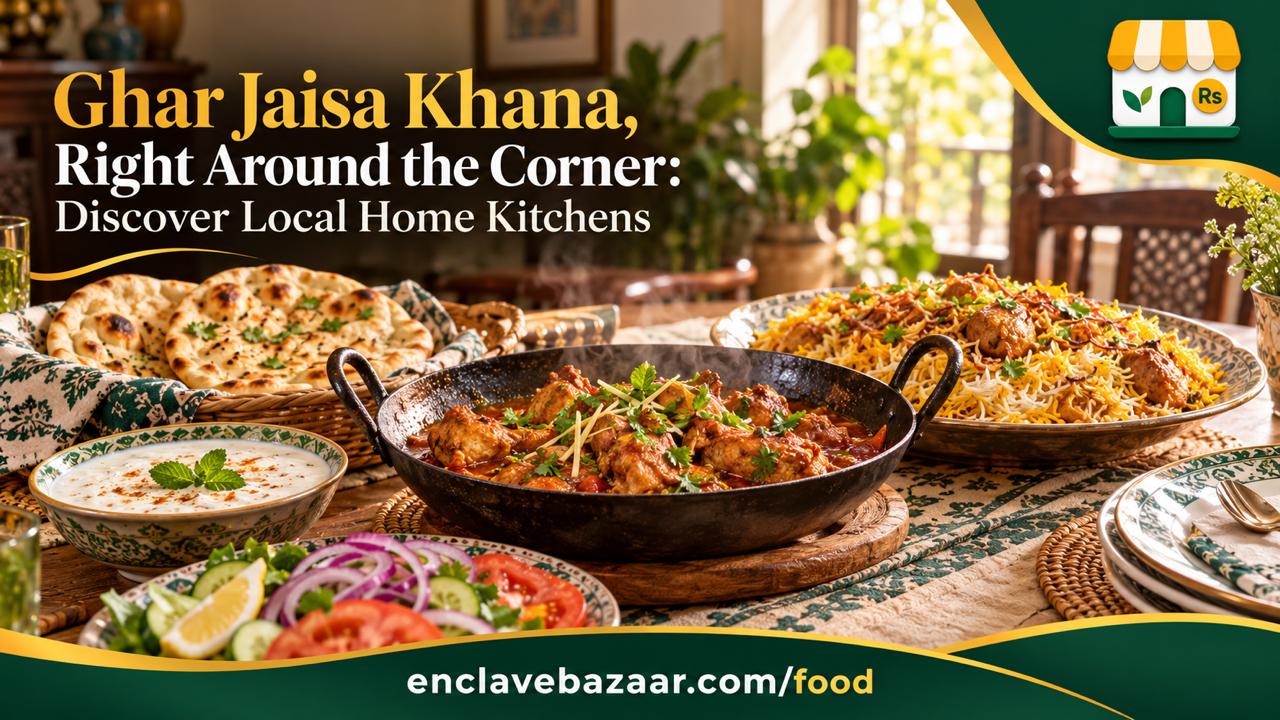 Ghar Jaisa Khana, Right Around the Corner: Discover Local Home Kitchens