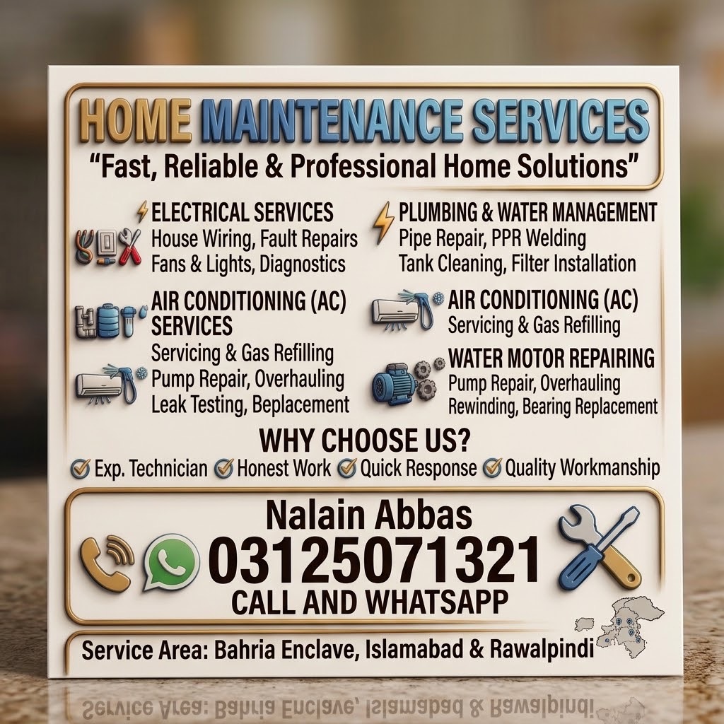 Home maintenance services