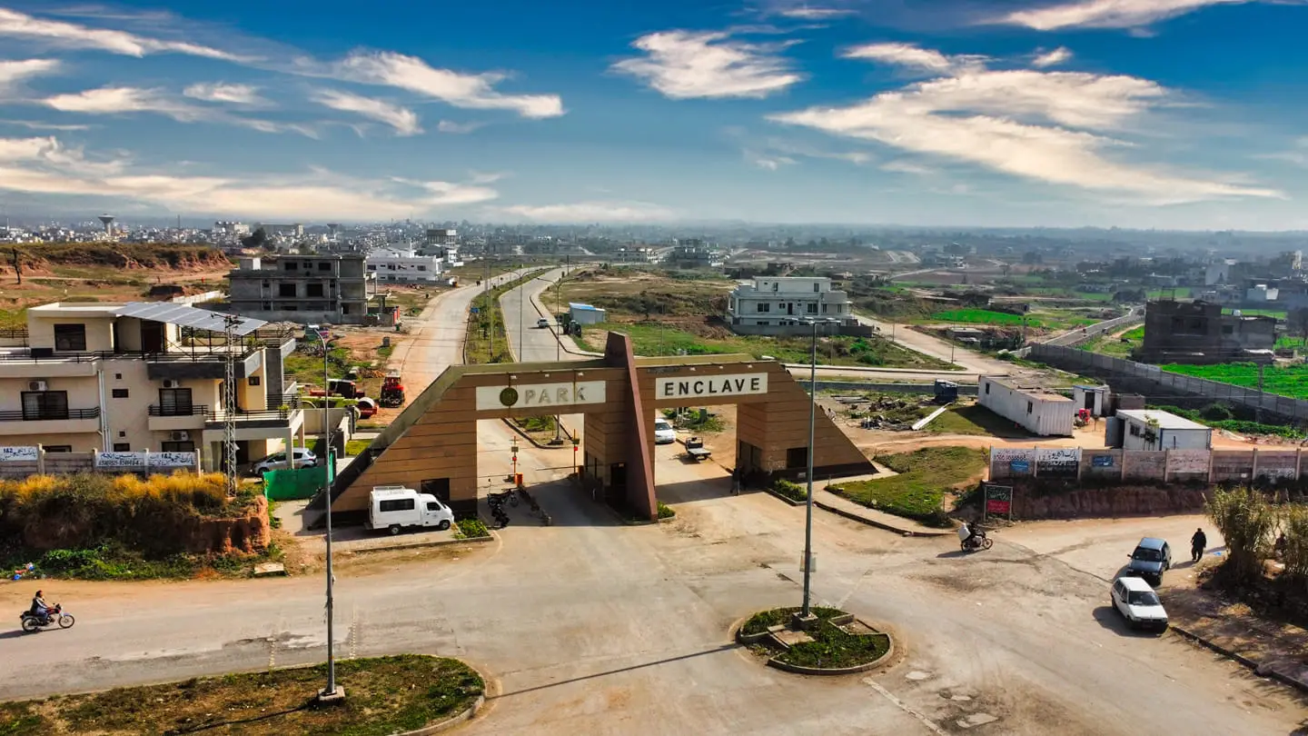 1 Kanal Park Facing Plot for Sale in CDA Park Enclave Phase 2